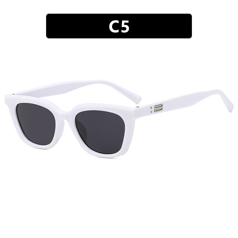 Ladies Cat-Eye Sunglasses with modern, slightly curved frame Kalsten