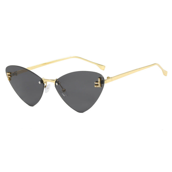 Women's extravagant Cat-Eye sunglasses with sparkling details Kalsten