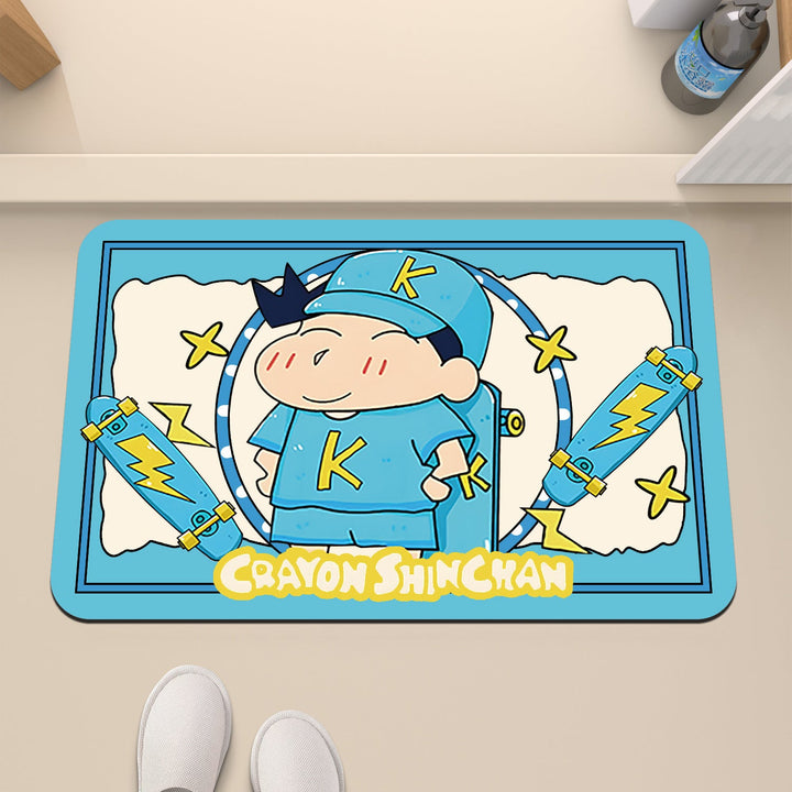 Cartoon Character Themed Bath Mat