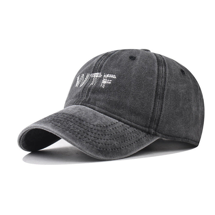 Women's Casual Distressed Denim Baseball Cap Kalsten