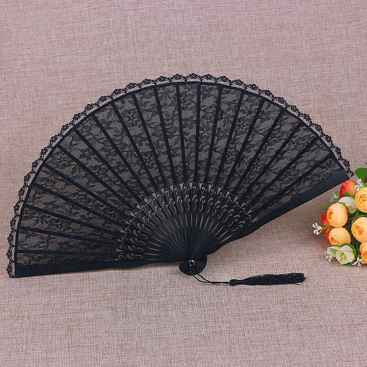 Ladies Filigree Lace Fan Kalsten
