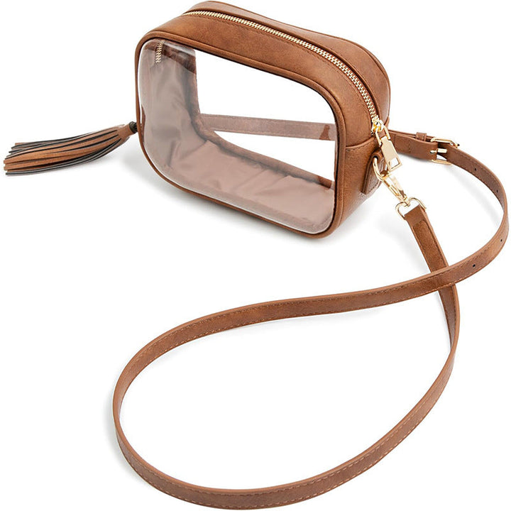 Stylish Transparent Shoulder Bag Kalsten