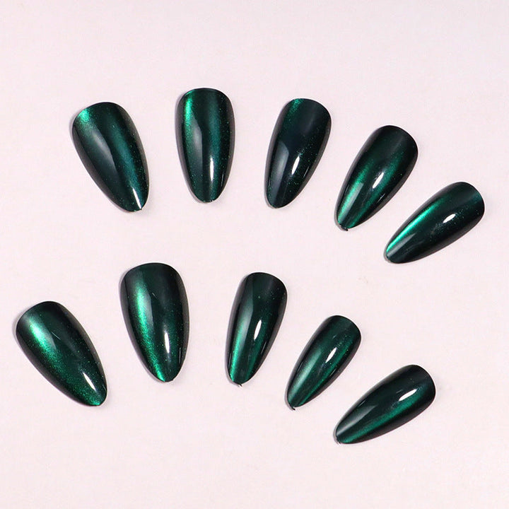 Premium Glossy Stiletto Press-On Nail Set Kalsten