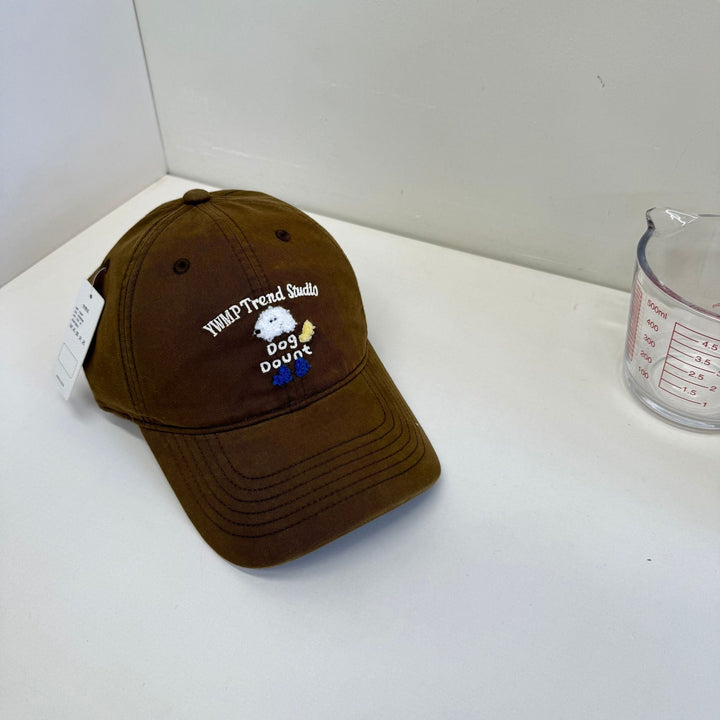 Unisex Embroidered Dog-Themed Baseball Cap Kalsten