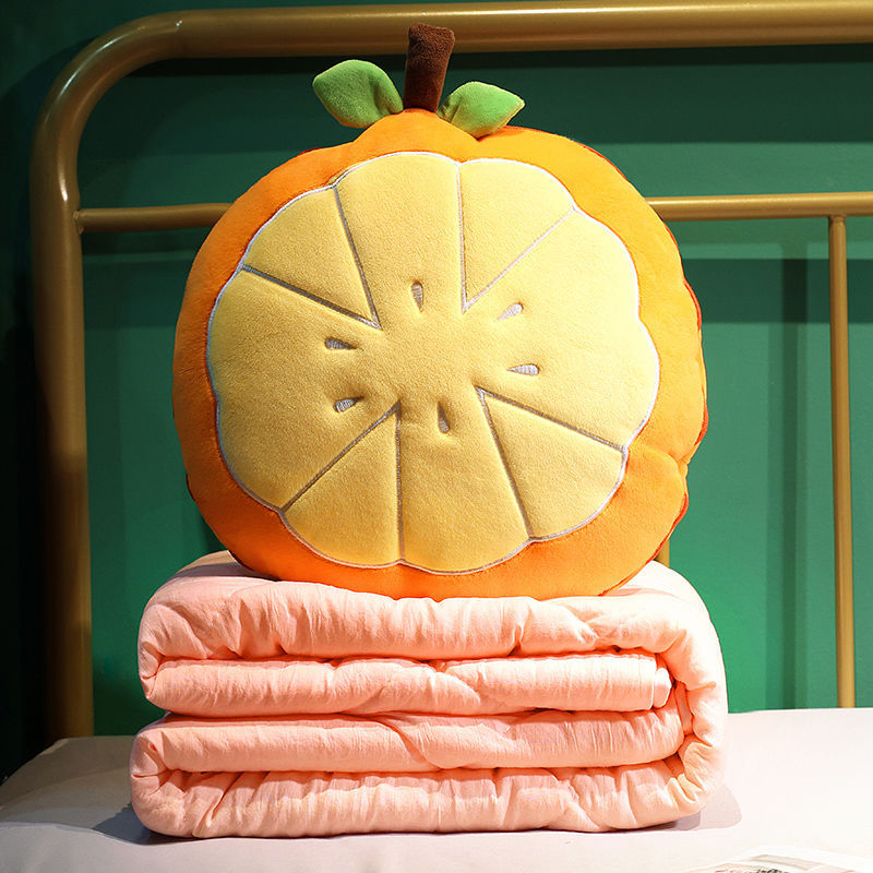 Cuddly cushion with strawberry design Kalsten