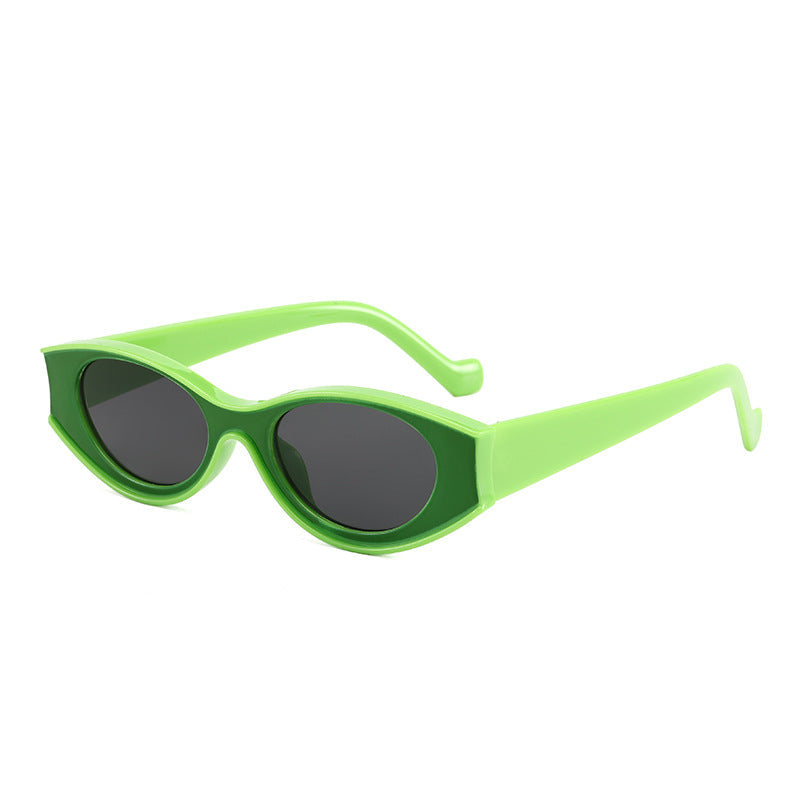 Women's Cat-Eye Sunglasses with Contrasting Frame Design Kalsten