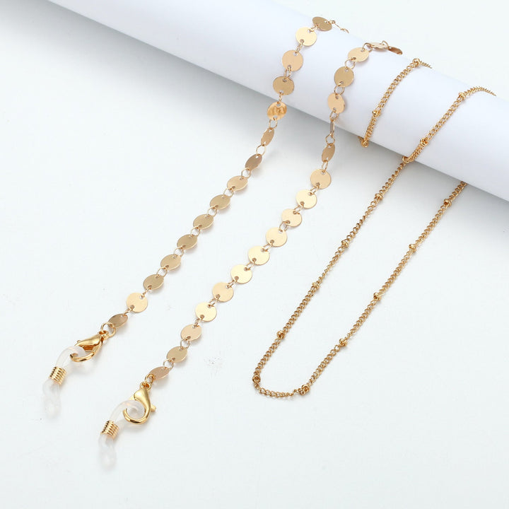 Elegant Glasses Chain with Pearls and Accents Kalsten
