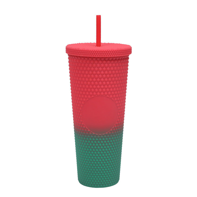 Women's reusable drinking cup with textured silicone from Kalsten