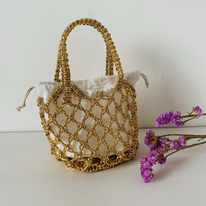 Net shopping bag with interior lining Kalsten