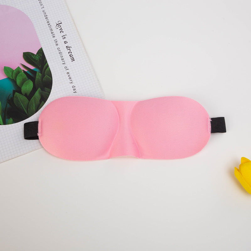 Unisex nan light-blocking travel mask with thermoformable nylon cover and wide comfort band Kalsten