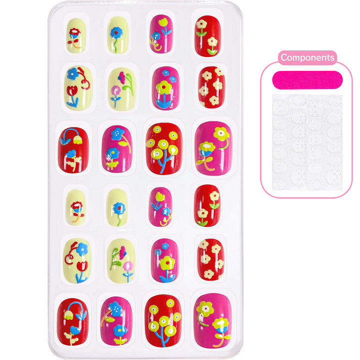 Themed Summer Beach Nail Art Press-On Nails Kalsten