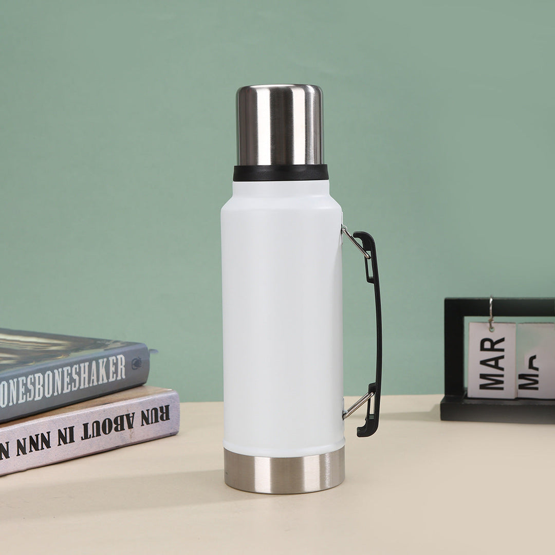 Unisex Insulated Stainless Steel Water Bottle with Carrying Handle Kalsten