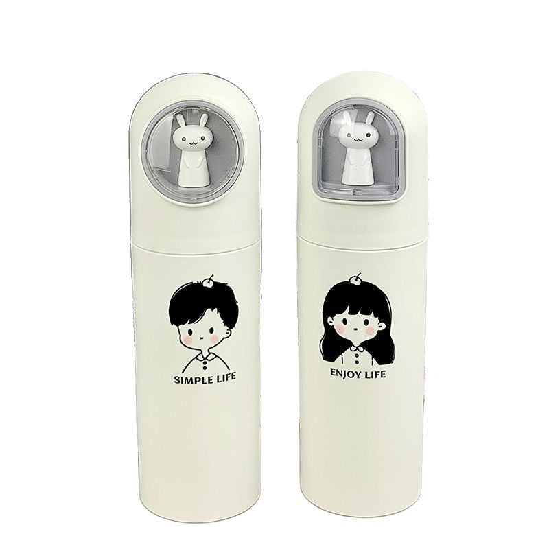 Bottle with Cute Character Design Kalsten
