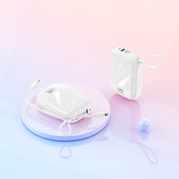 Portable power bank with integrated fast charging function and LED status display Kalsten