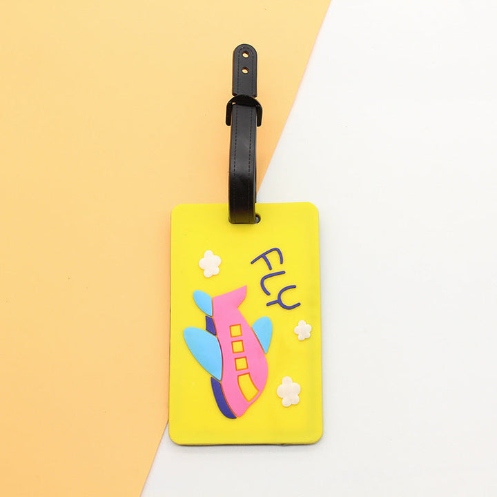Unisex creative luggage tag in bus design Kalsten