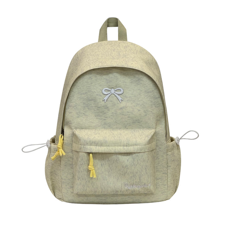 Elegant Bow-Embellished Casual Backpack kalsten