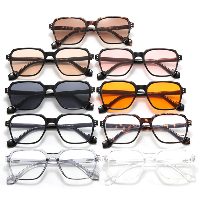 Women square glasses with transparent frame and stylish design Kalsten