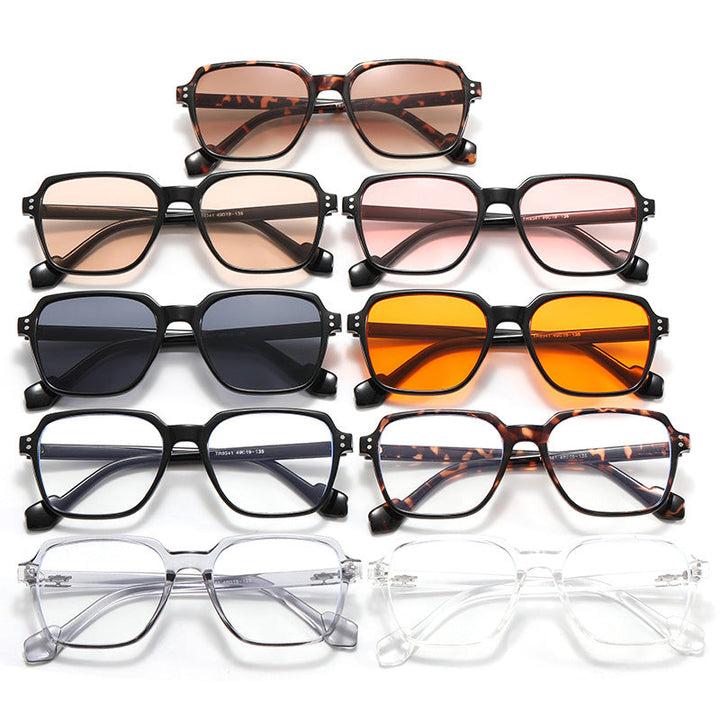 Women square glasses with transparent frame and stylish design Kalsten