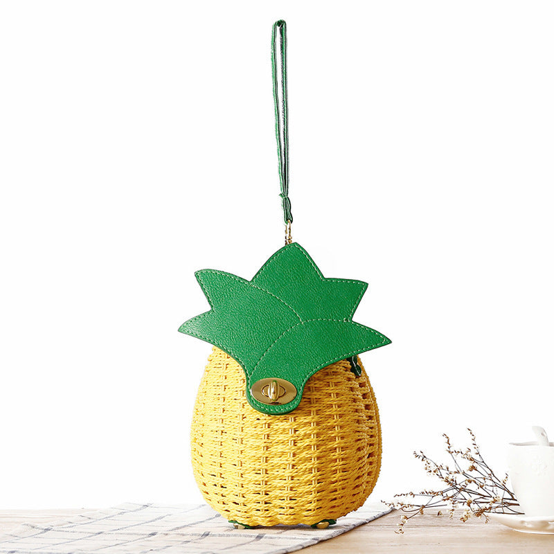 Creative basket bag in pineapple design Kalsten
