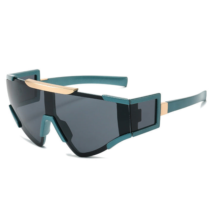 Men's Futuristic Shield Sunglasses Kalsten