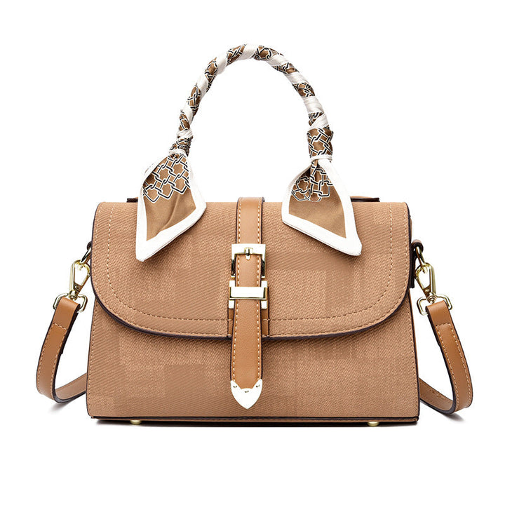 Decorative Scarf Accent Handbag Kalsten