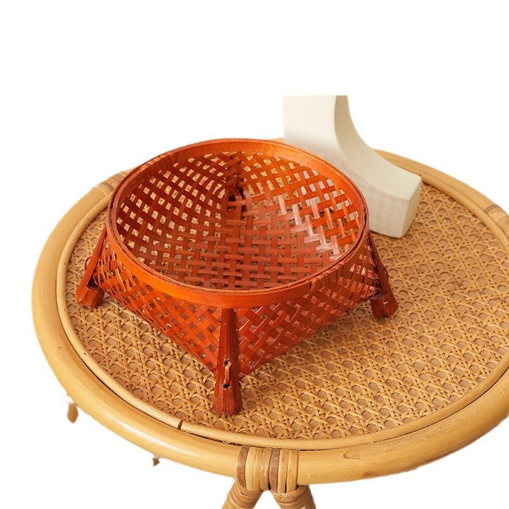 Ladies hand-woven presentation basket with stylish design Kalsten