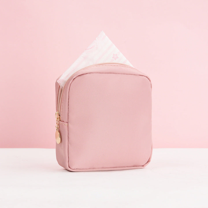 Cosmetic storage bag with fine stripe pattern Kalsten