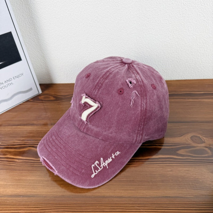 Men's Distressed Vintage Baseball Cap Kalsten
