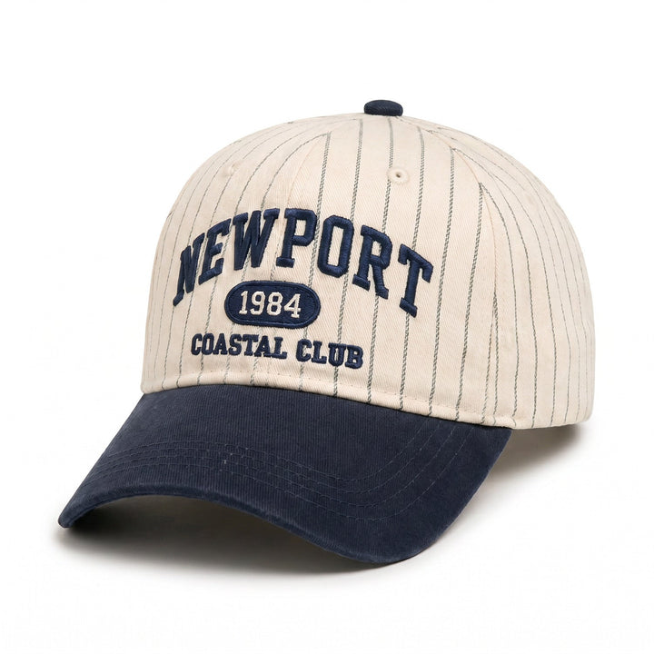 Women casual and stylish cap with stripe pattern Brehn