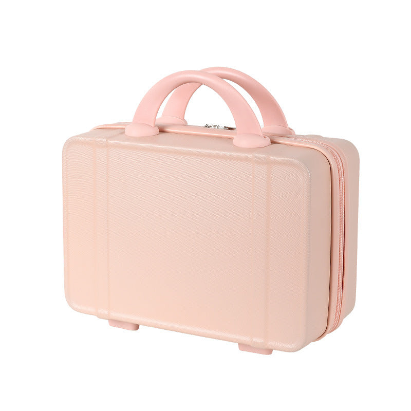 compact hard-shell cosmetic and travel vanity case with dual top handles Kalsten