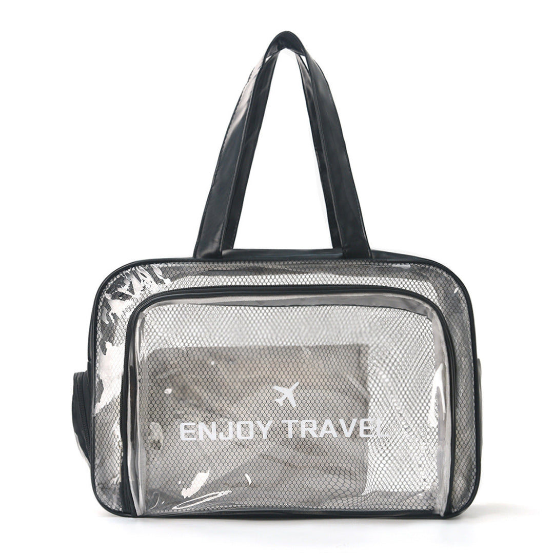 Transparent Travel Bag with Versatile Compartments Kalsten