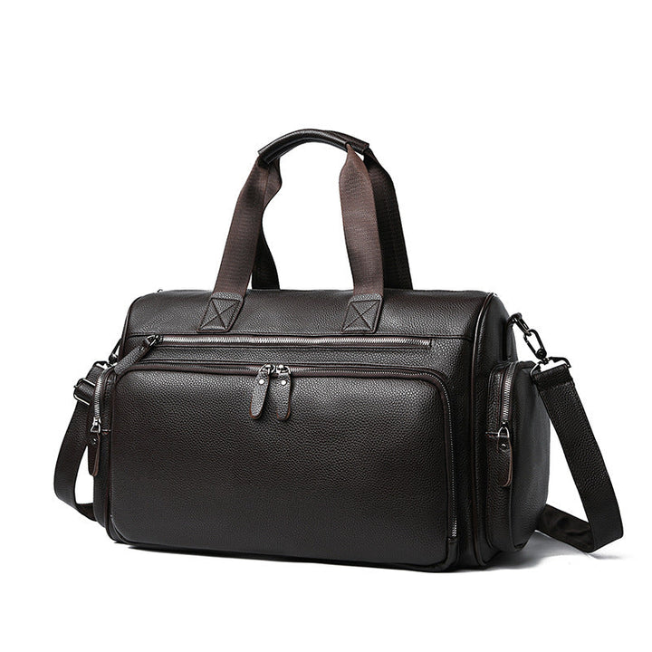 Premium Leather Weekend Duffle Bag kalsten