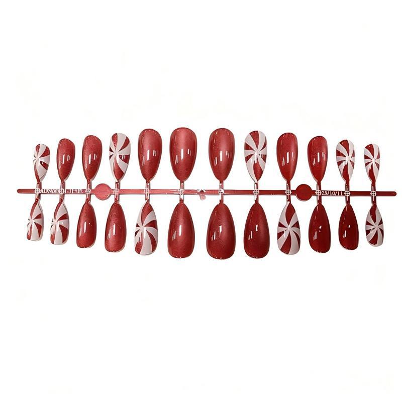 Gradient Style Press-On Nails with Closure Kit Acalora