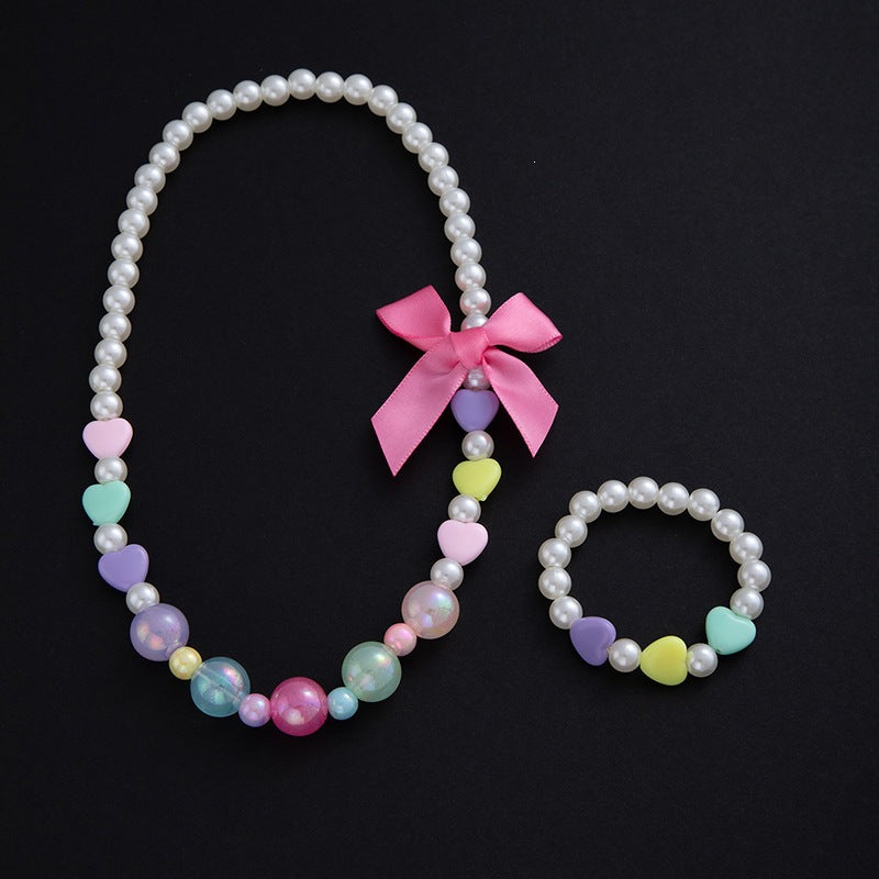 Jewelry set with floral motifs Kalsten