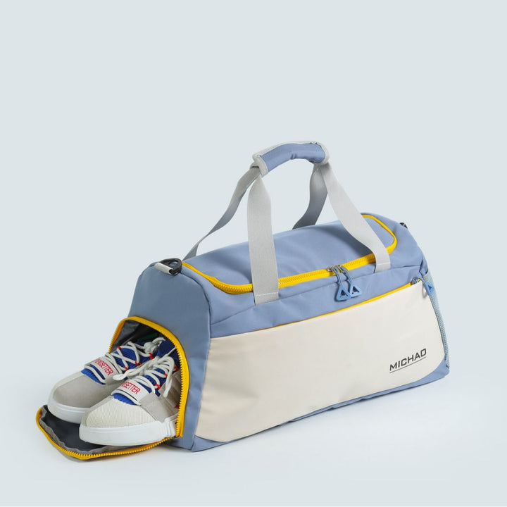 Sporty Duffel Bag with Multiple Compartments Kalsten