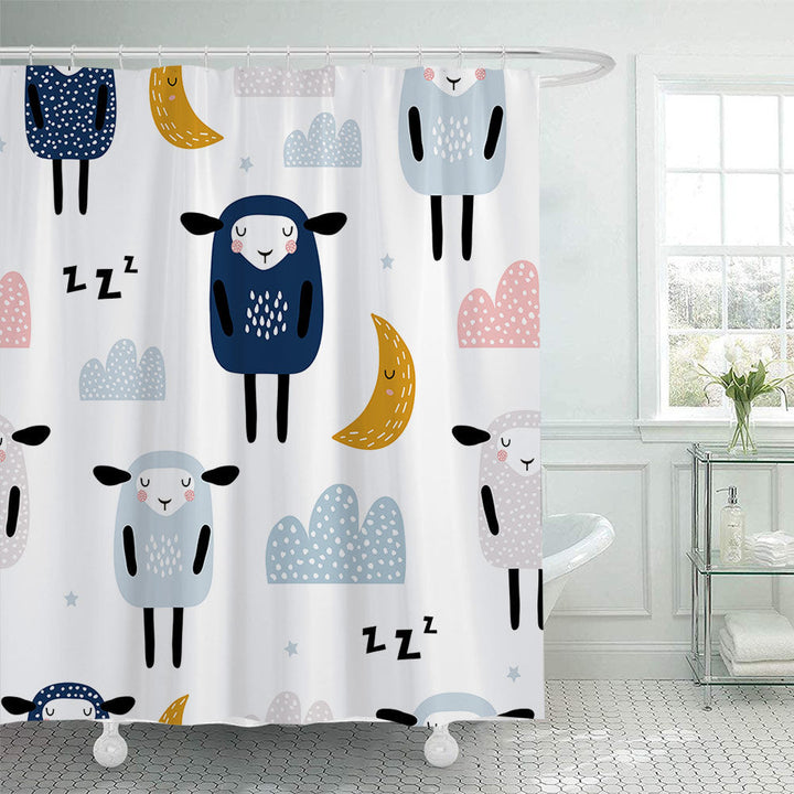 Decorative Shower Curtain Kalsten
