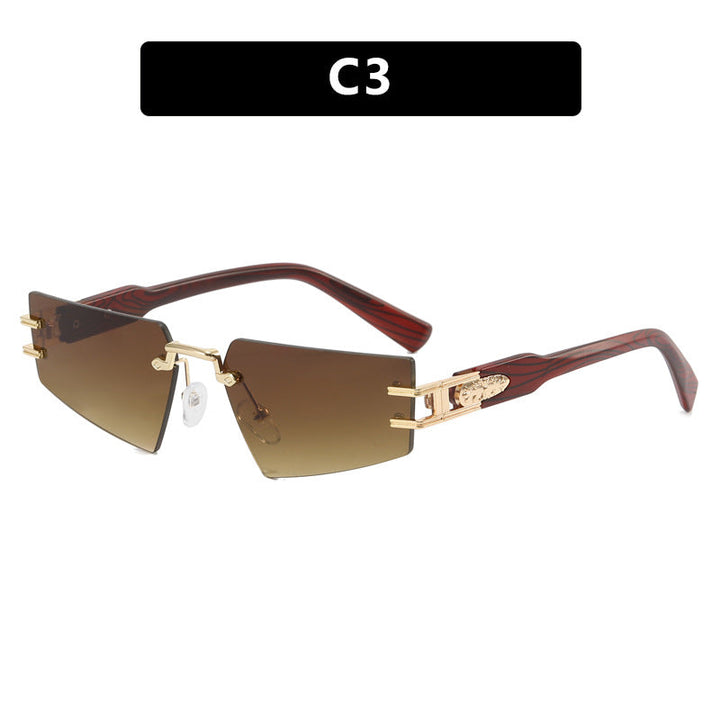 Women's fashionable sunglasses with elegant square frame construction and luxurious details Kalsten
