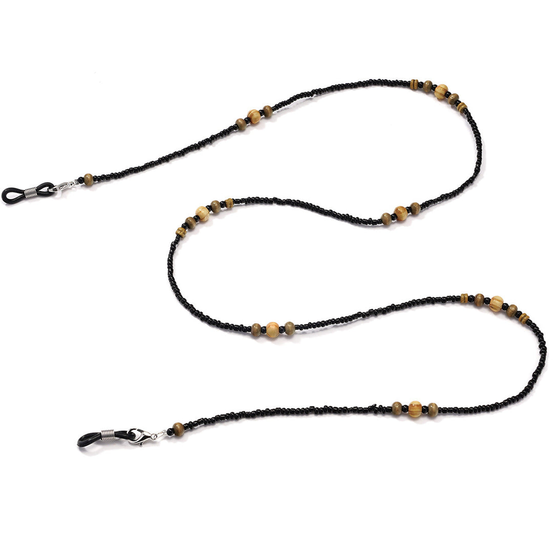 Handmade Wooden Beaded Eyewear Chain kalsten