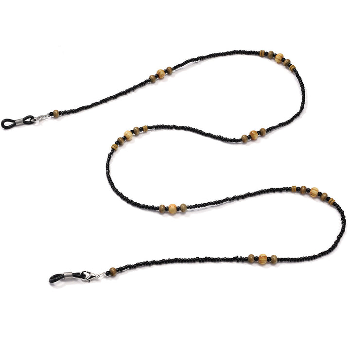 Handmade Wooden Beaded Eyewear Chain kalsten