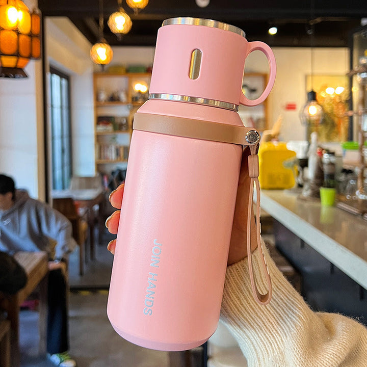 Women's Insulating Water Bottle with Practical Carrying Handle Kalsten