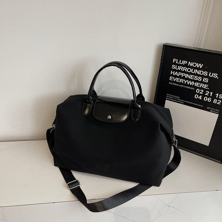 Stylish Leather Travel Satchel