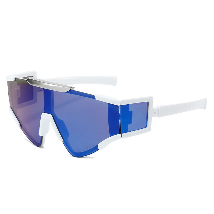 Men's Futuristic Shield Sunglasses Kalsten