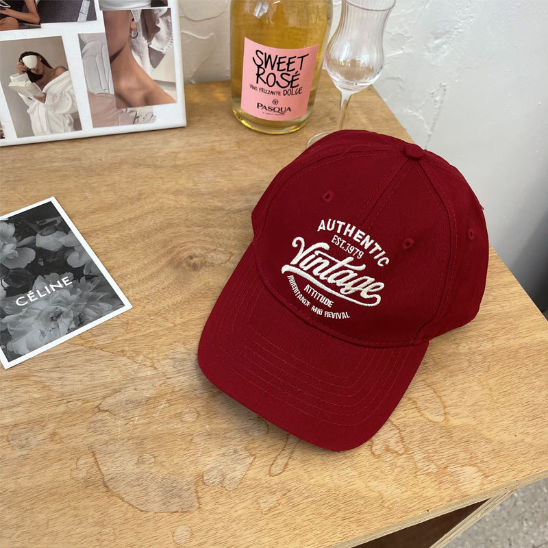 Men's Vintage-Inspired Cotton Baseball Cap Kalsten