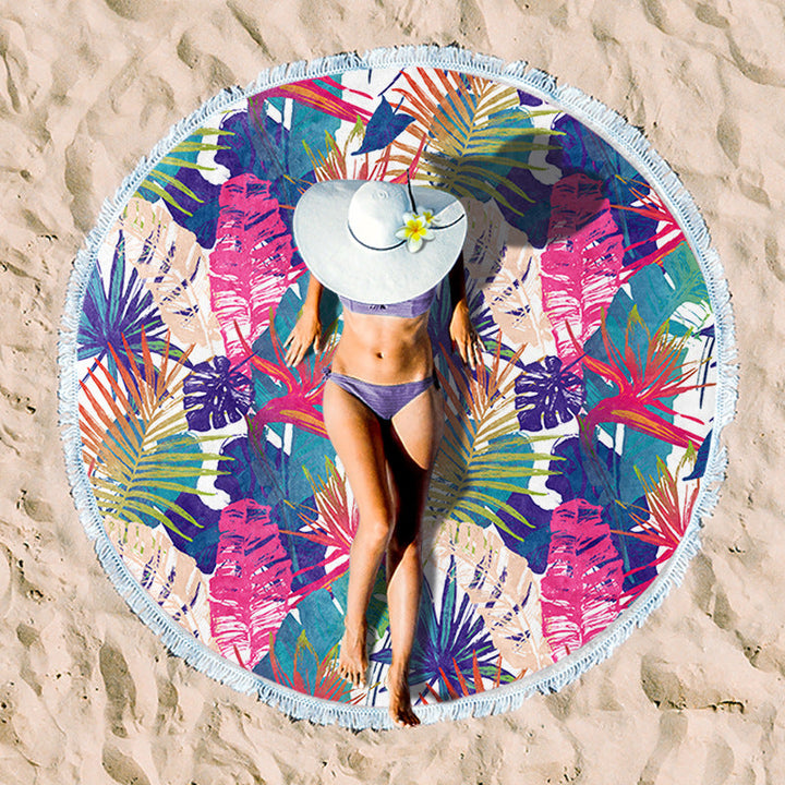 Rundstrand towel with unique sunset design Kalsten