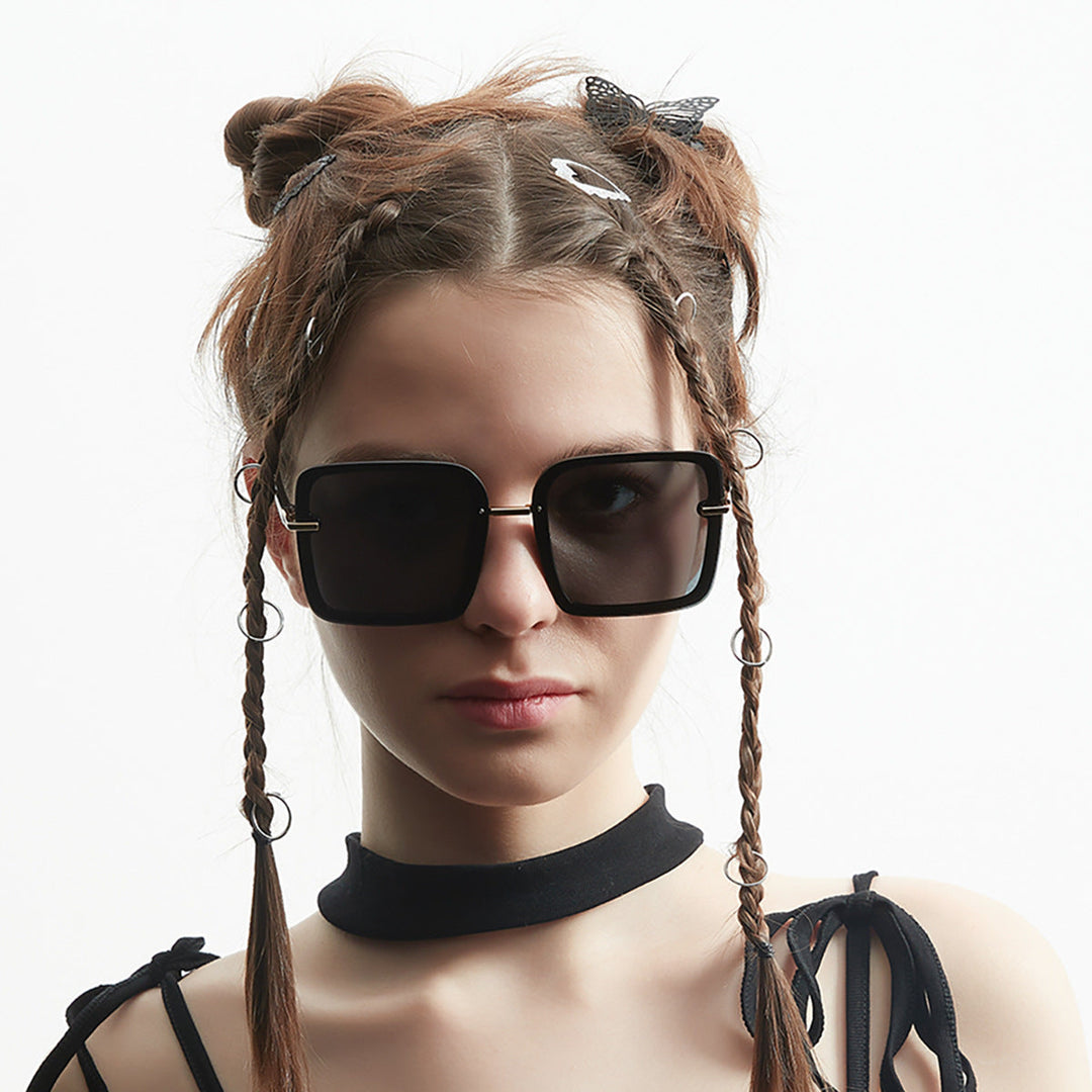 Women square sunglasses with elegant frame and UV protection Kalsten