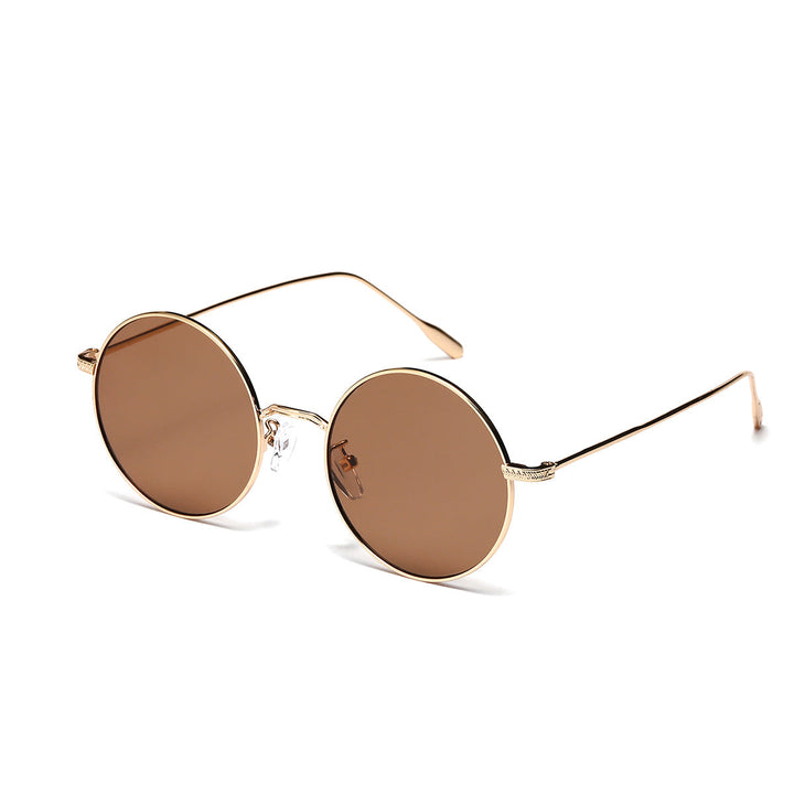 Women round fashionable sunglasses with glamorous frame Kalsten