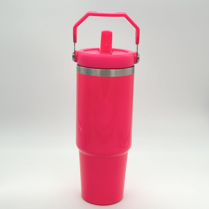 Women's insulating mug with practical folding handles Kalsten