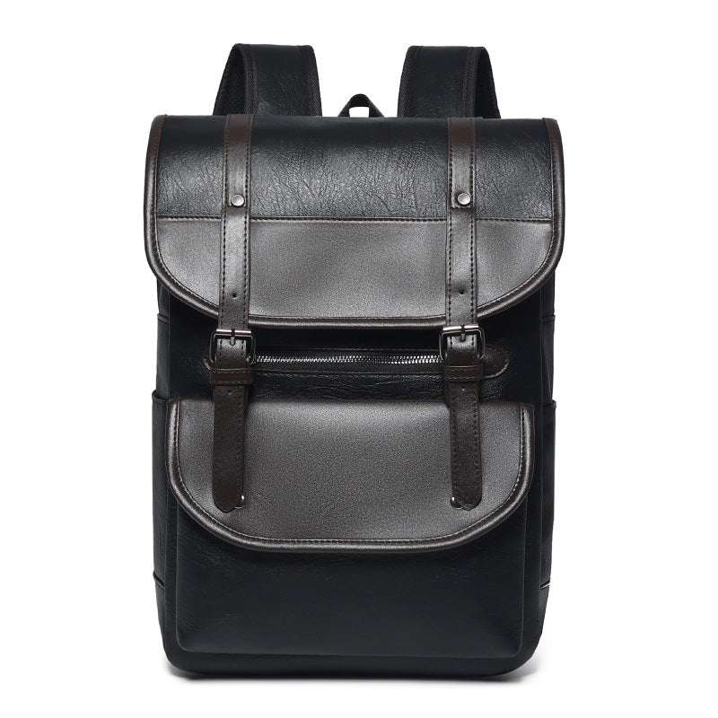 Versatile Leather Backpack Acalora