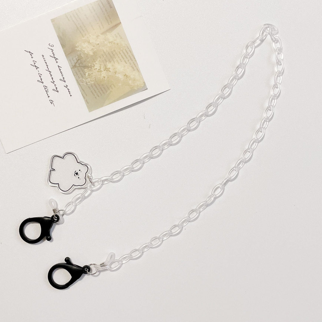 Glasses chain holder with cute bear pendant Kalsten