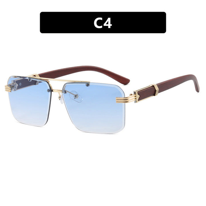 Women's geometric oversized sunglasses with trendy design and luxurious accents Kalsten